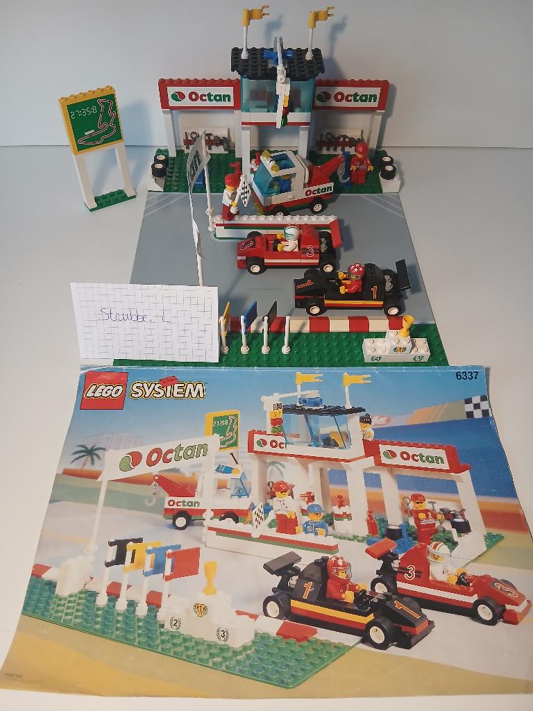 LEGO 6337 Octan Racetrack – Vintage klassieker, Enfants & Bébés, Jouets | Duplo & Lego, Enlèvement ou Envoi, Lego, Ensemble complet