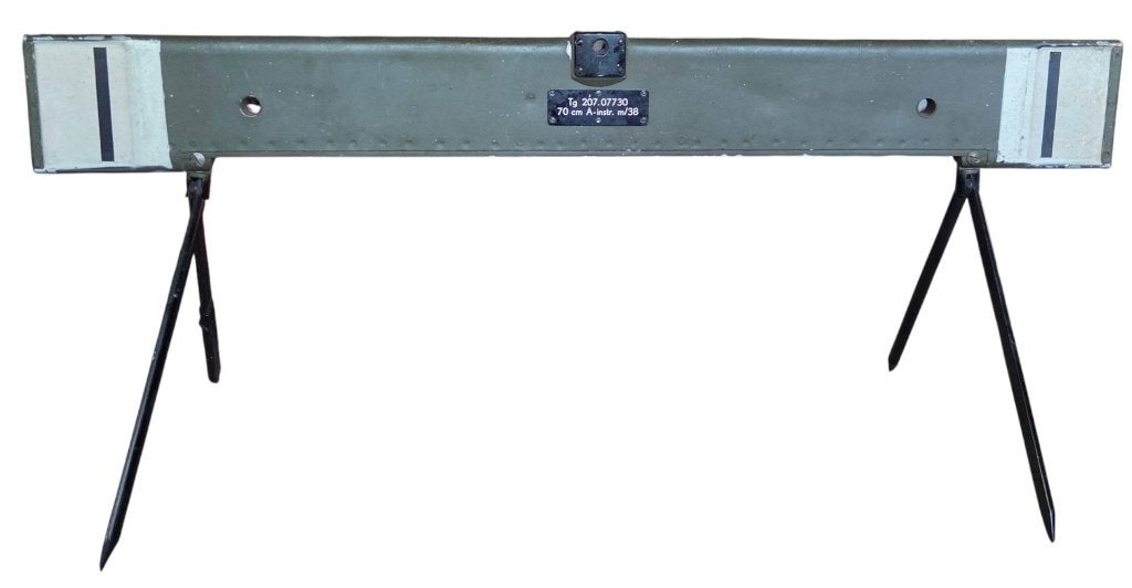 Plaque de nivellement allemande WW2 « Justierlatte », Enlèvement ou Envoi