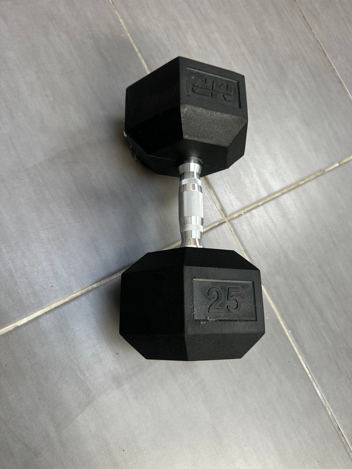 Dumbell 25kg, Sports & Fitness, Enlèvement, Comme neuf