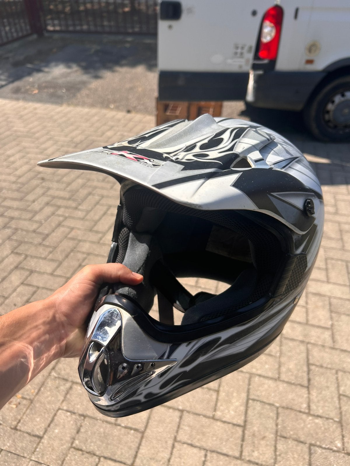 Motorcross helm, Motoren, Ophalen, S