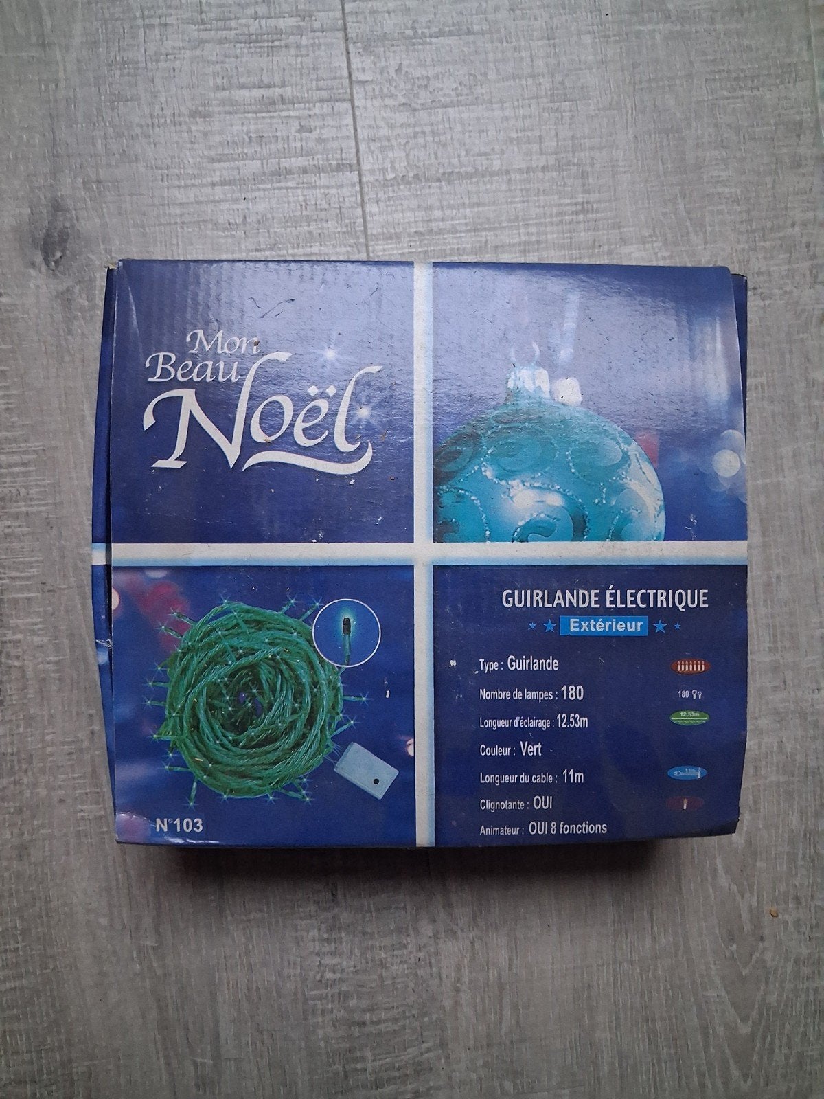 Guirlande de Noël, Ophalen, Nieuw