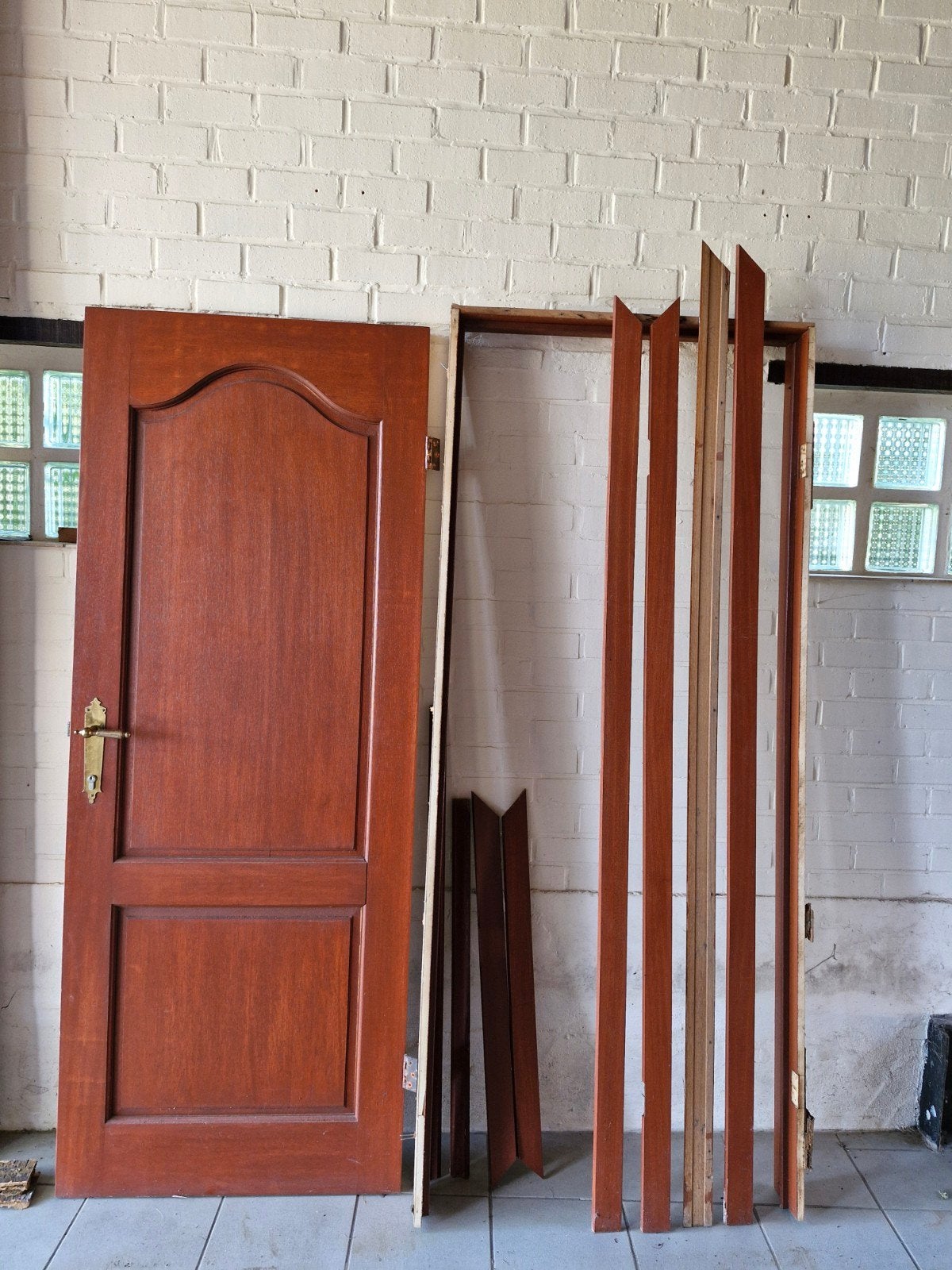 Porte intérieure Meranti pleine de bois, Enlèvement, Bois, Porte intérieure