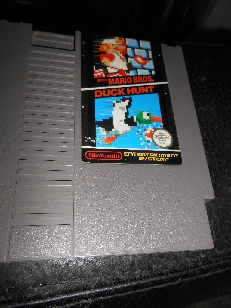 Nintendo NES jeu Super Mario/ Duck Hunt 1985, Games en Spelcomputers, Ophalen of Verzenden