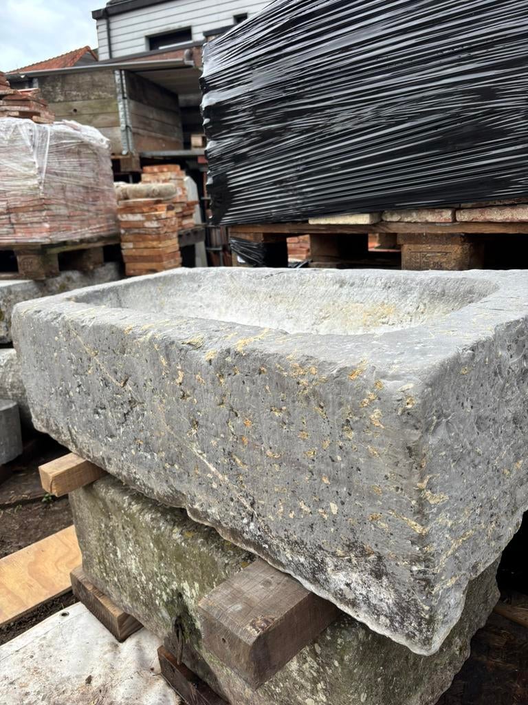 Antieke voederbak/trog . Voor info BELLEN 0474220705, Antiek en Kunst, Ophalen