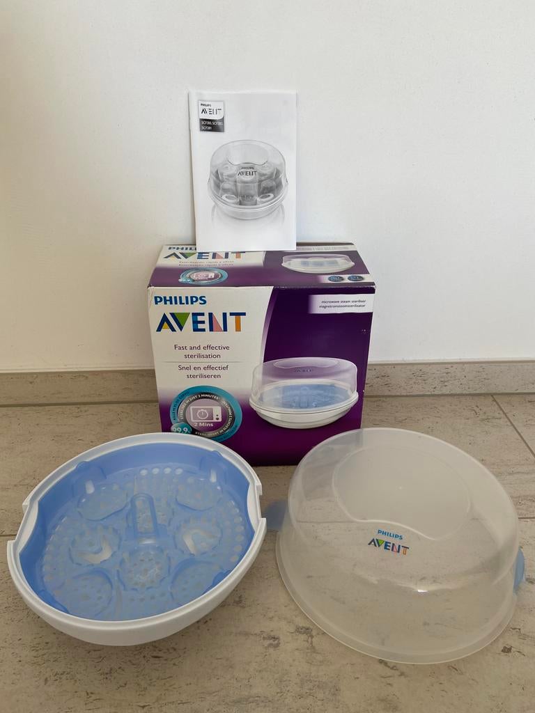 Philips Avent Magnetron Sterilisator - voor Babyflessen, Kinderen en Baby's, Ophalen, Gebruikt, Sterilisator
