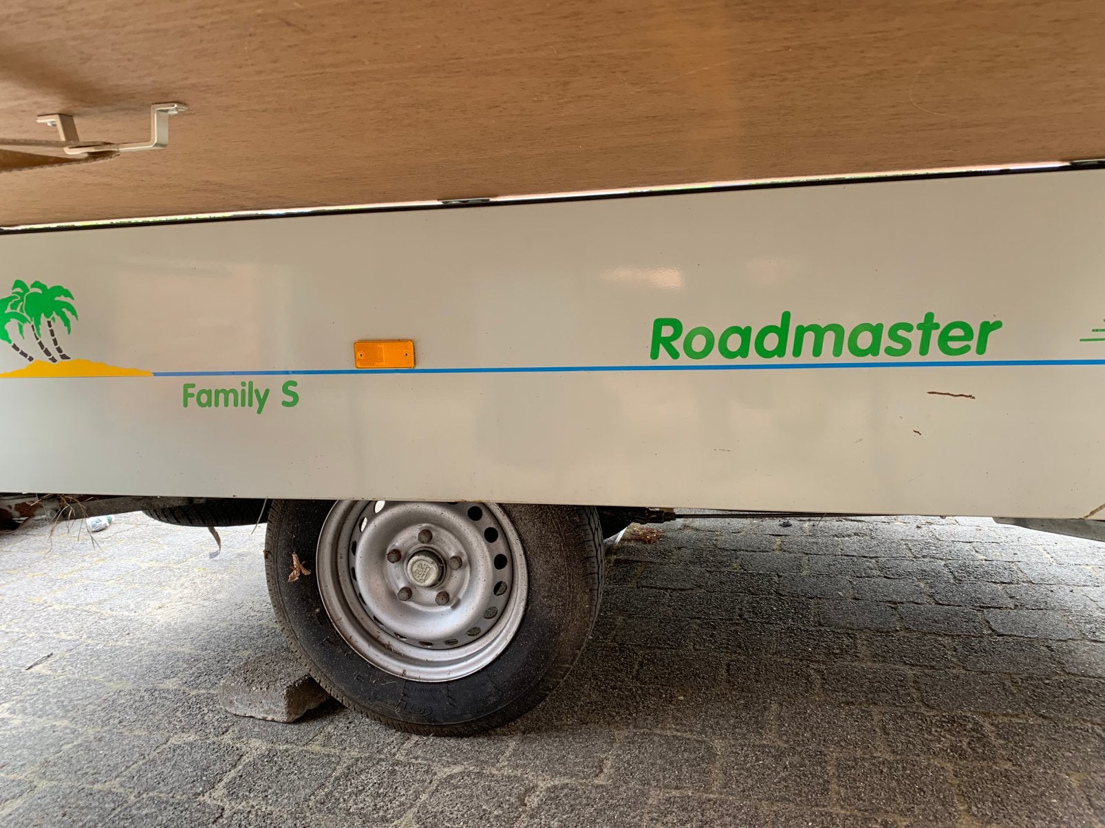 Onderdelen vouwwagen roadmaster S, Ophalen