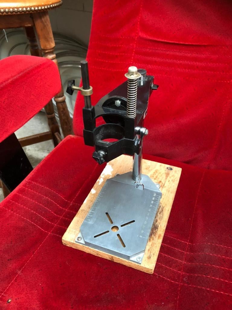 Stand à colonne Maxicraft pour mini-perceuse style dremel, Enlèvement, Comme neuf