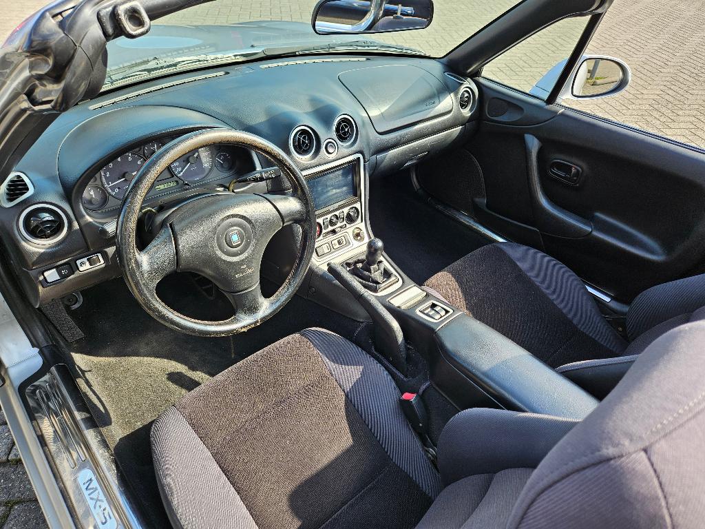 Mazda MX-5 NB 1.6i 16v, Autos, Mazda, Euro 2, Argent ou Gris, Achat, Entreprise
