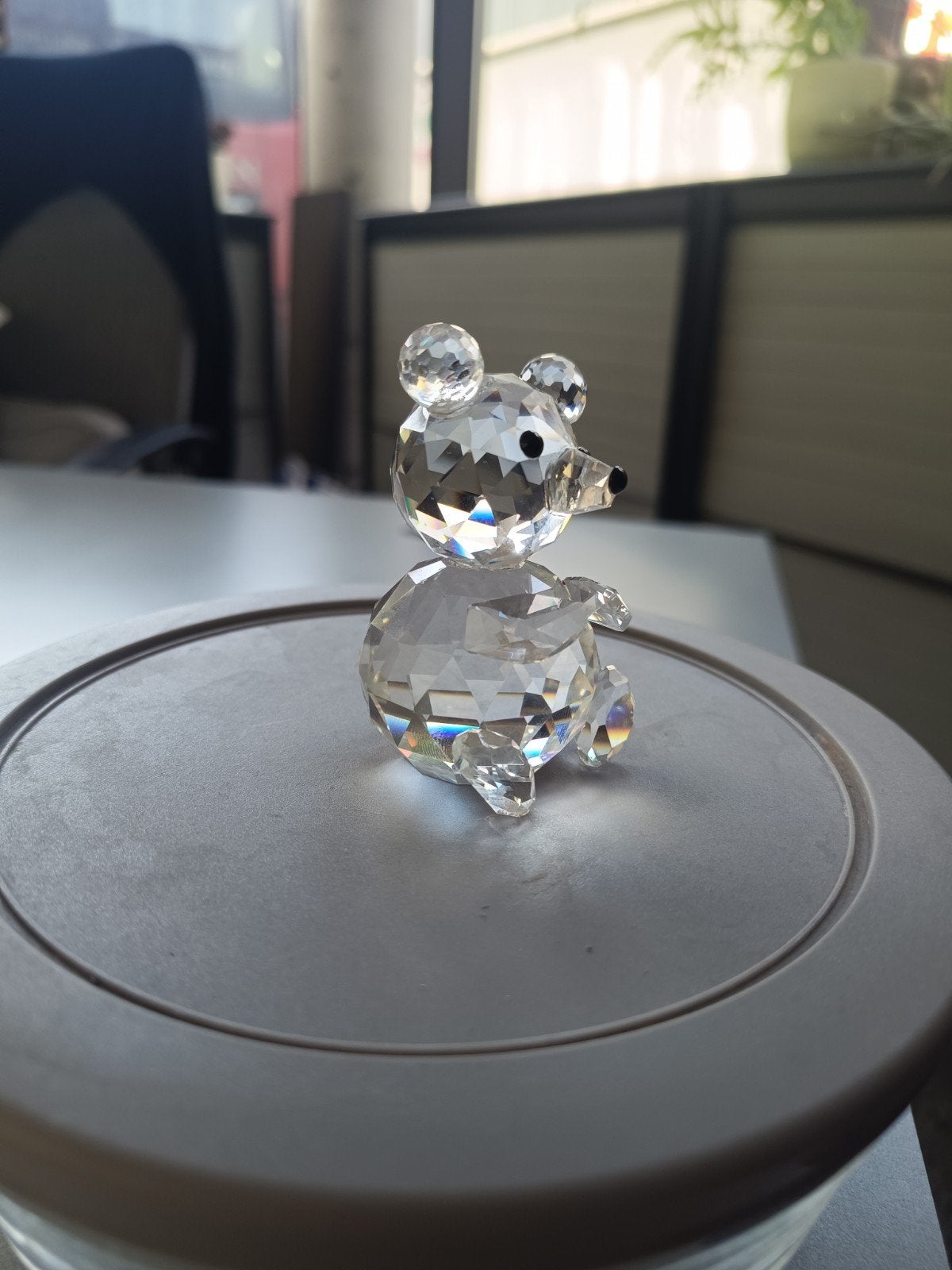 Prachtige Vintage Swarovski Grote Beer (7637 NR 075), Ophalen of Verzenden, Gebruikt, Figuurtje