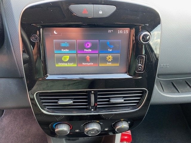 RENAULT CLIO/56000KM/BENZINE/GARANTIE, Auto's, Voorwielaandrijving, 4 deurs, Stof, Zwart