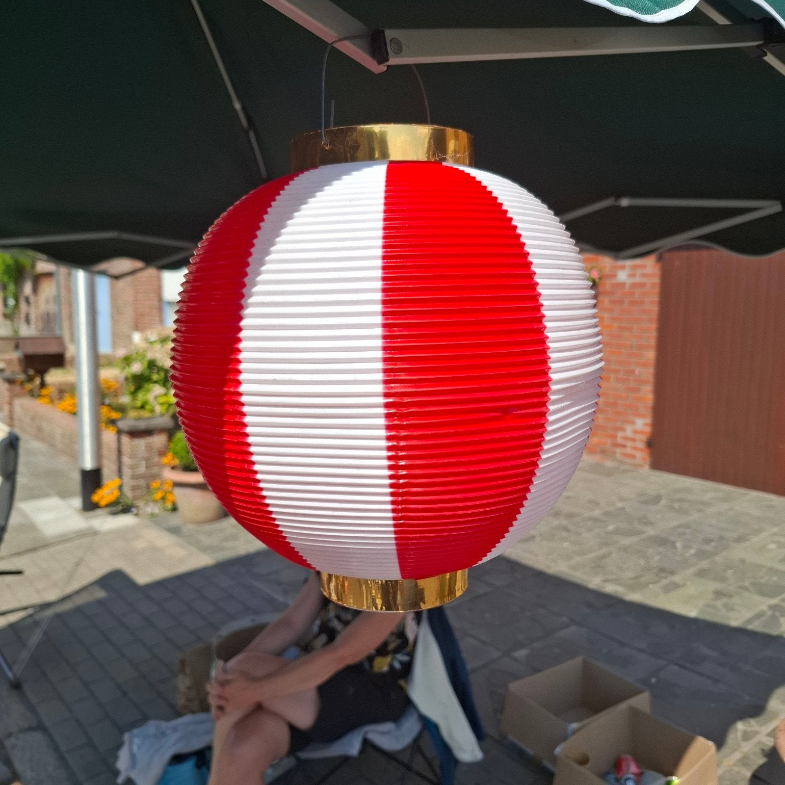 Traditionele Japanse lampion (chochin), Ophalen of Verzenden, Zo goed als nieuw
