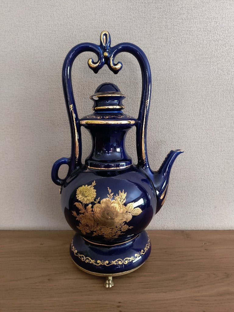 Vintage Limoges-porseleinen theepot, Ophalen