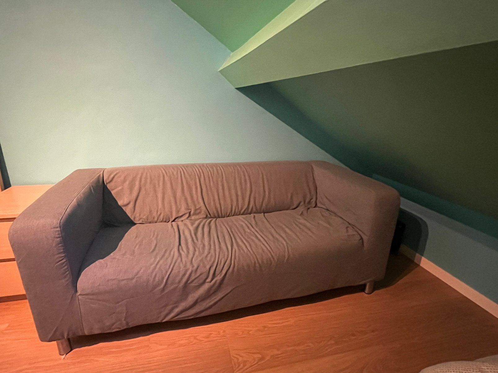 Zetel - Ikea, Ophalen, Gebruikt, Tweepersoons, Rechte bank