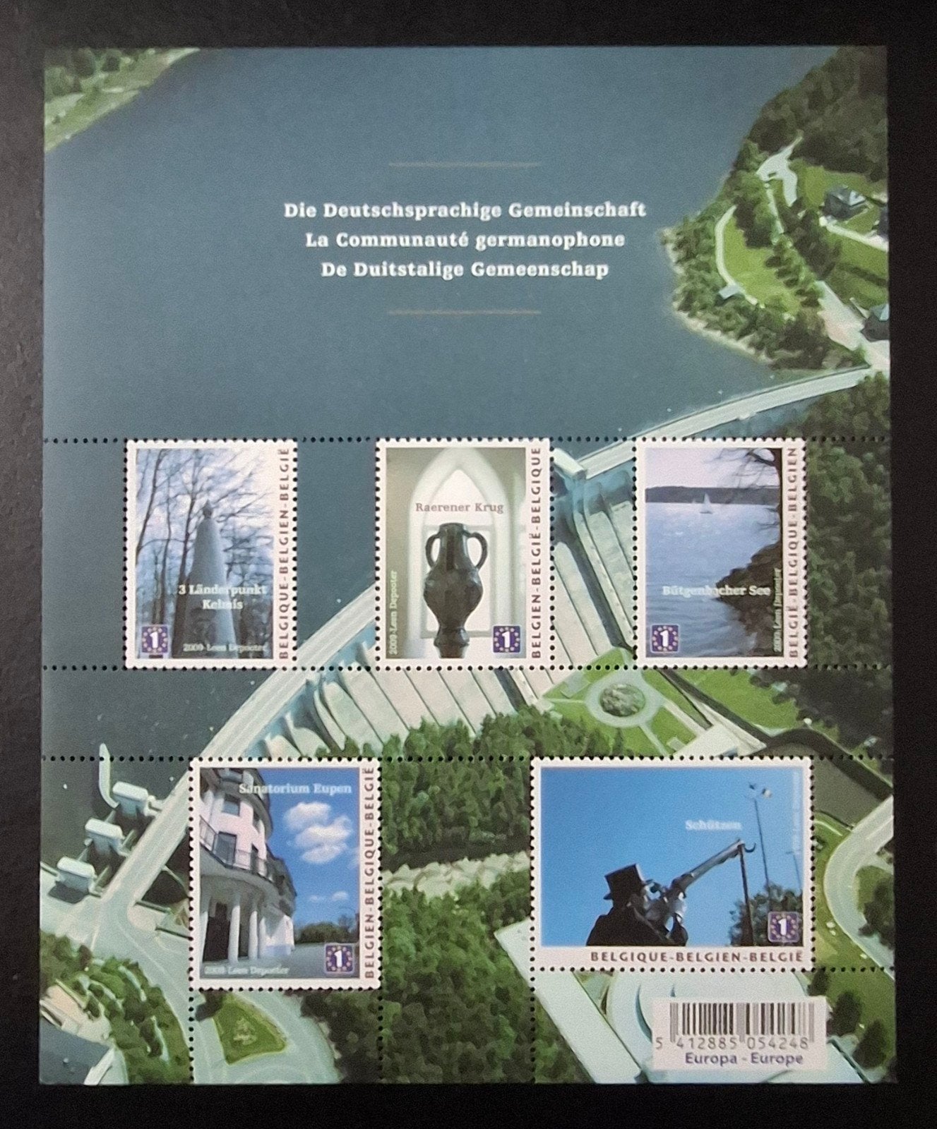 België: OBP 3874/78 ** Duitstalige Gemeenschap 2009., Postzegels en Munten, Frankeerzegel, Ophalen of Verzenden, Zonder stempel