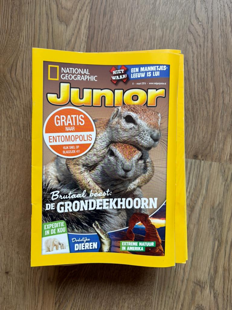 Collectie National Geographic Junior, Boeken, Ophalen, Gelezen