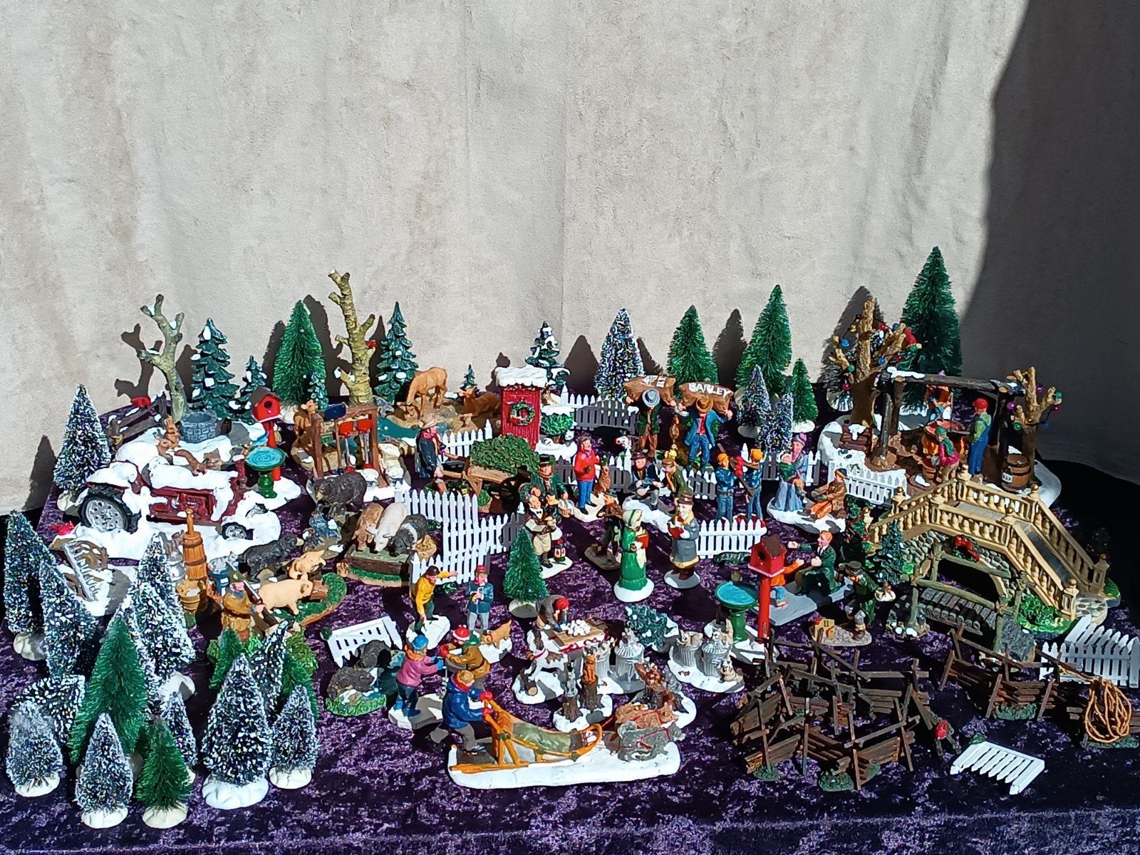 Lemax Christmas Dickens Style Complete 94 pièces, Enlèvement ou Envoi, Comme neuf