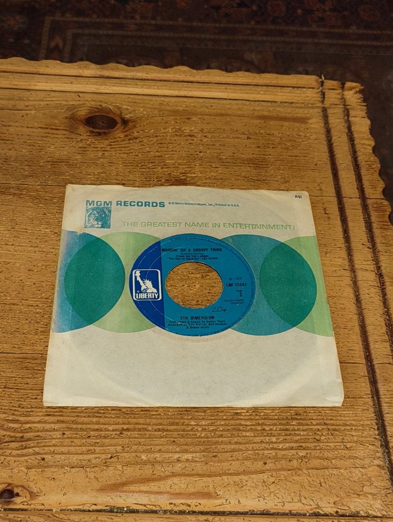 Single van The 5th Dimension, CD & DVD, Vinyles Singles, 7 inch, Utilisé, Autres types, R&B et Soul