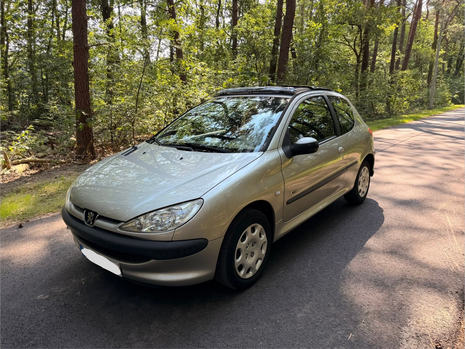 Peugeot 206 met leuke opties!, Autos, Achat, Air conditionné, Particulier