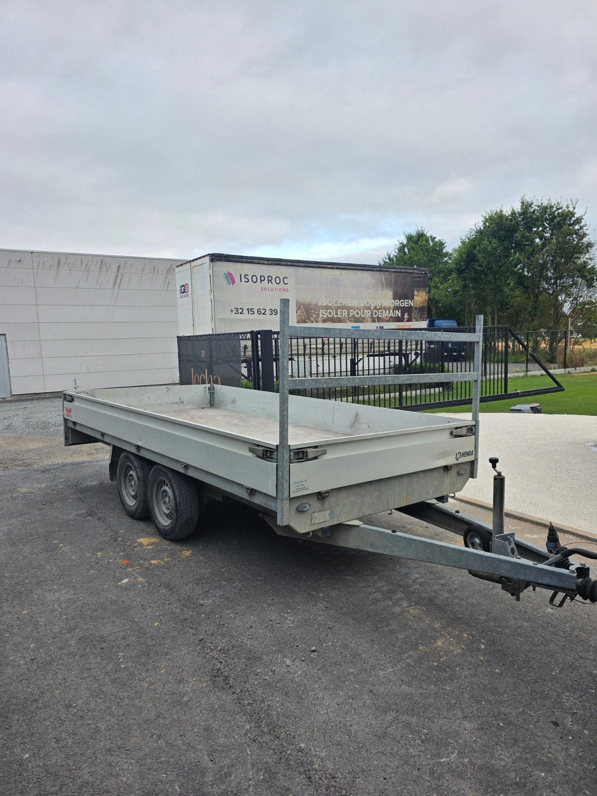 Henra 2.7t 4x1.8m, Auto diversen, Aanhangers en Bagagewagens, Ophalen