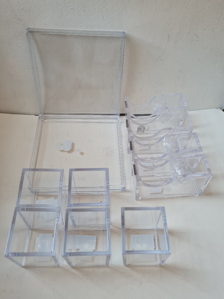 Accessoires de luxe en plexi Palaset 13 pièces, Divers, Enlèvement ou Envoi, Comme neuf