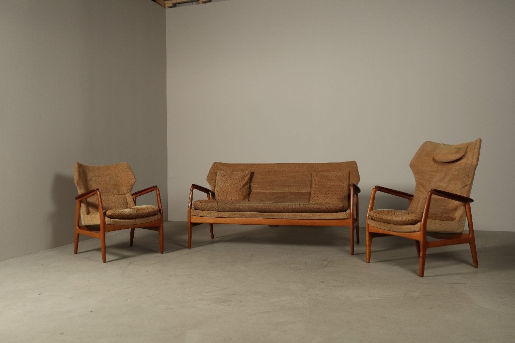Madsen & Schubell lounge set for Bovenkamp, 1960s, Antiek en Kunst, Ophalen