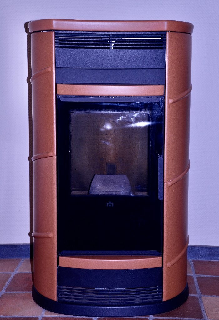 POÊLE EDILKAMIN FATA  Puissance 13,2 kW, Enlèvement, Utilisé, Autoportant, Poêle à granulés