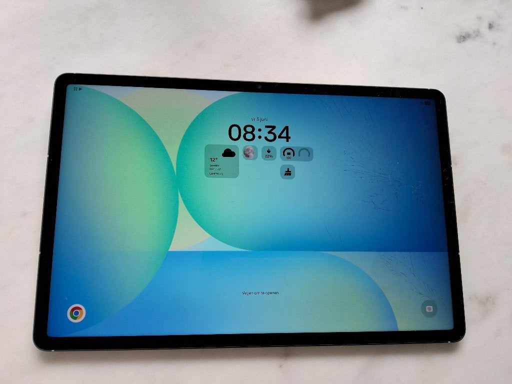 samsung tablet, 13 inch of meer, Ophalen of Verzenden, Zo goed als nieuw, Wi-Fi