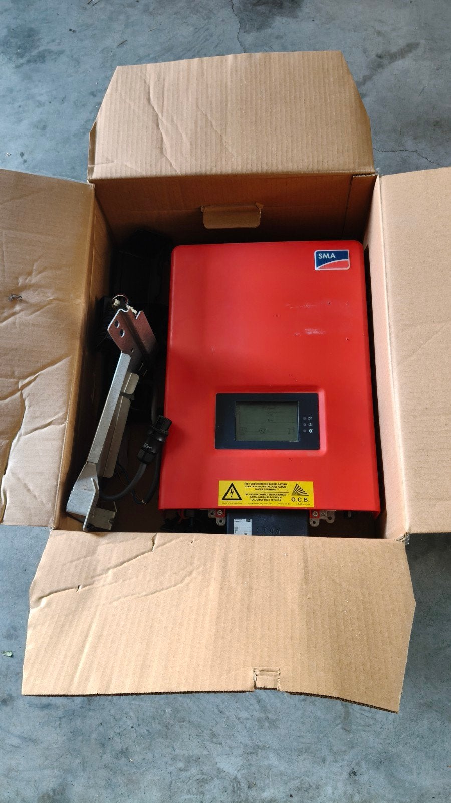 onduleur SMA 3 kWh, Enlèvement