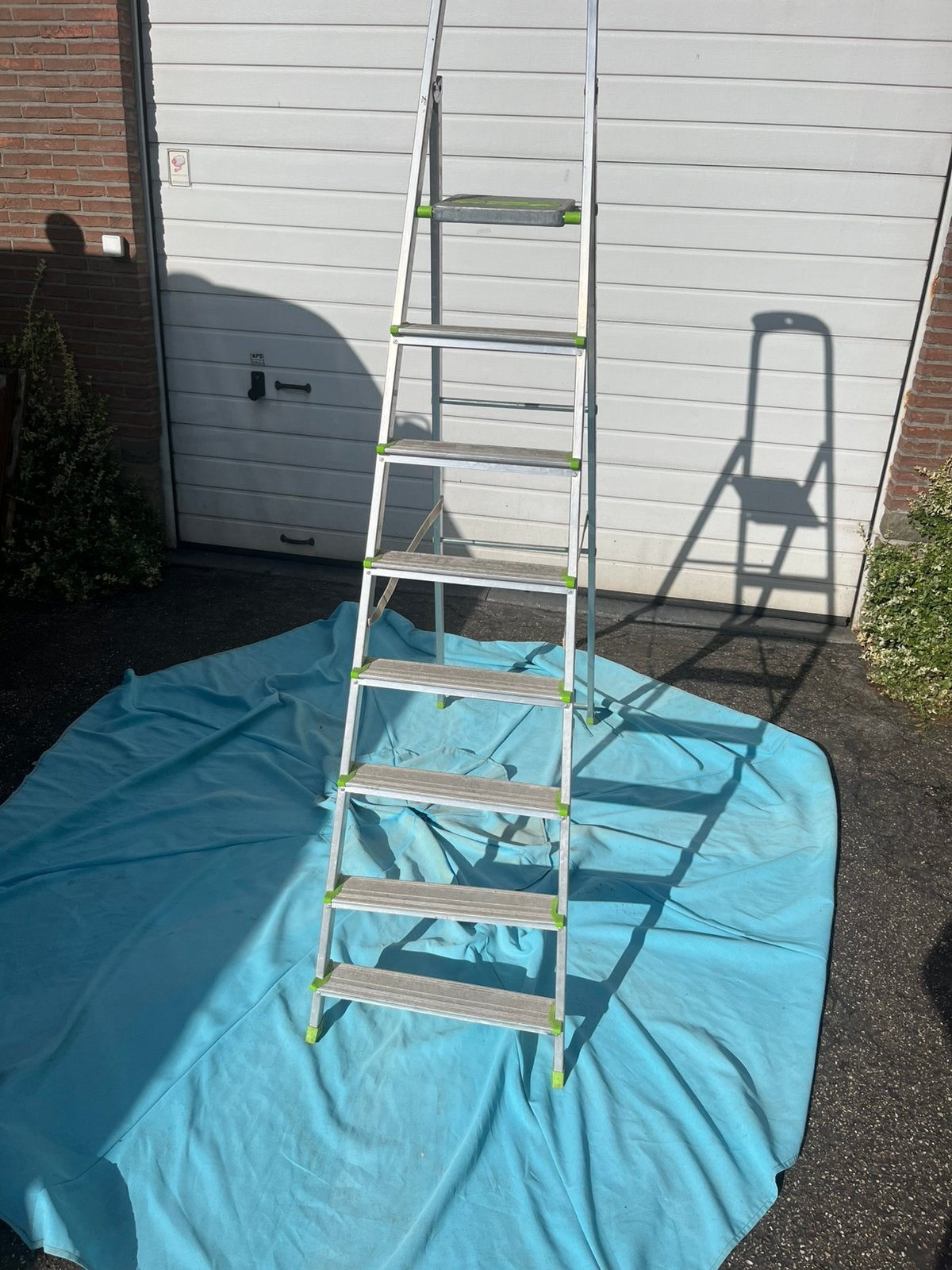 Vouwladder, Ophalen, Zo goed als nieuw, Ladder