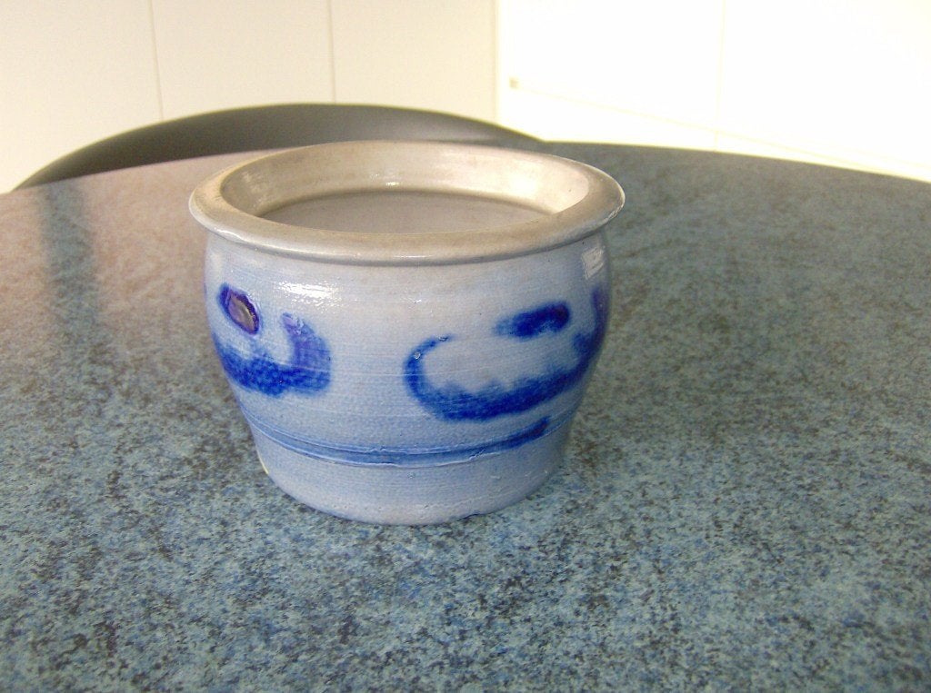 Zoutpot - Keuls aardewerk - Diameter : 15 cm Hoogte : 10 cm, Ophalen