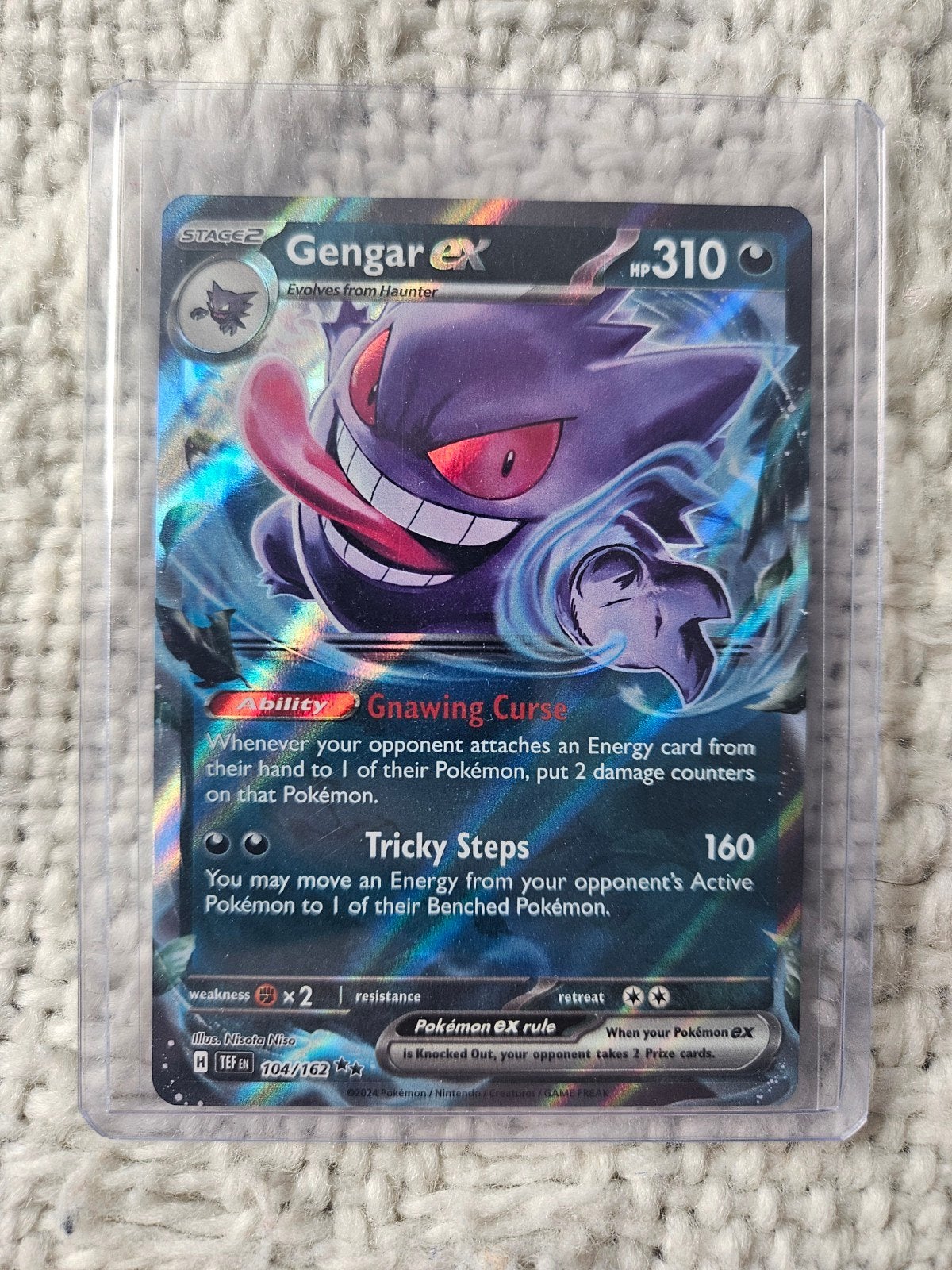 gengar ex van temporal forces ruilen, Ophalen, Zo goed als nieuw, Losse kaart