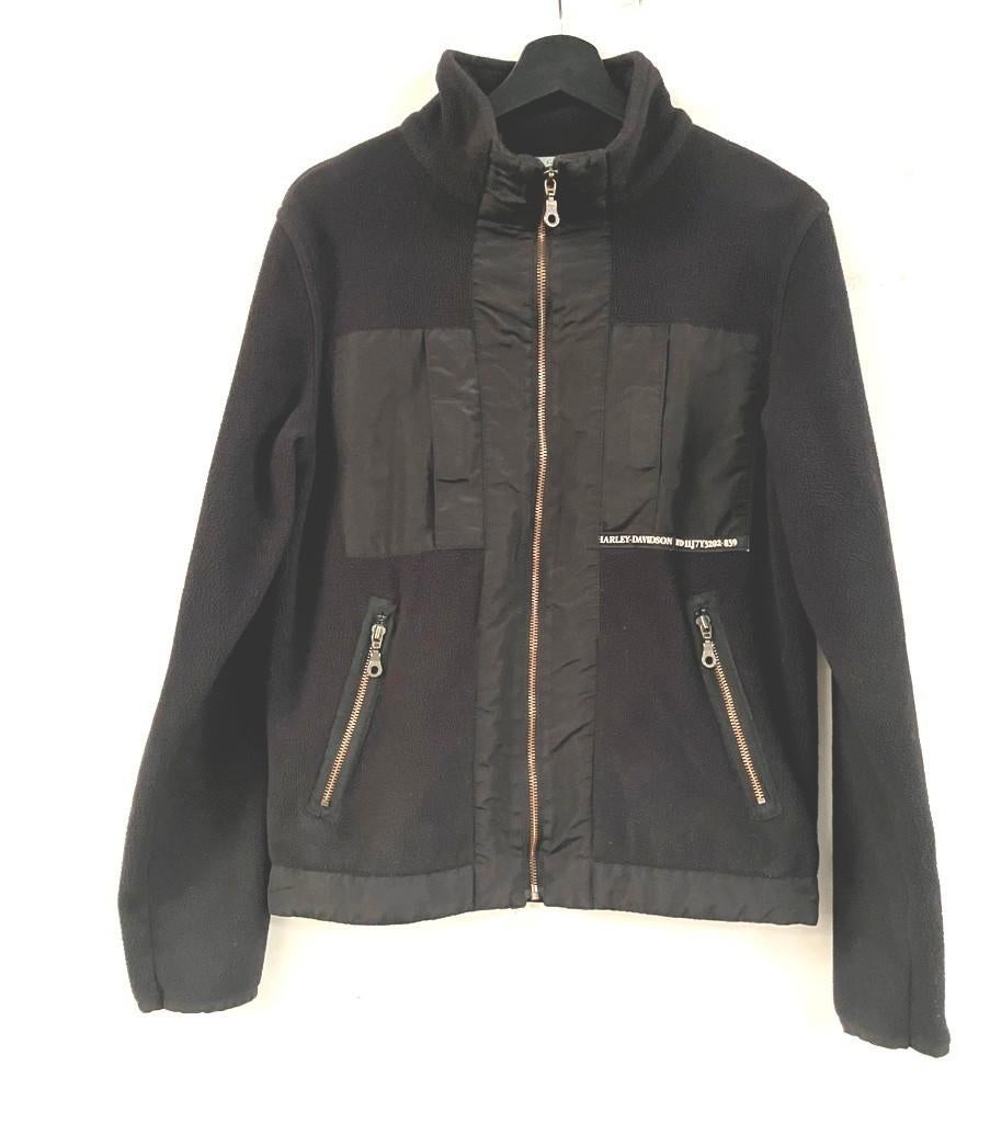 HARLEY DAVIDSON fleece dames Small., Enlèvement ou Envoi, Femmes, Harley Davidson, Manteau | tissu