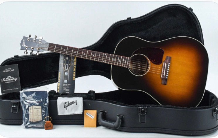 Gibson J-45, Enlèvement, Comme neuf