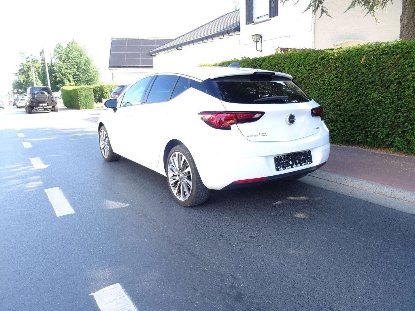 Opel Astra Astra 1.4 Turbo Innovation Start/Stop (bj 2016), Auto's, Automaat, Gebruikt, 4 cilinders, Wit