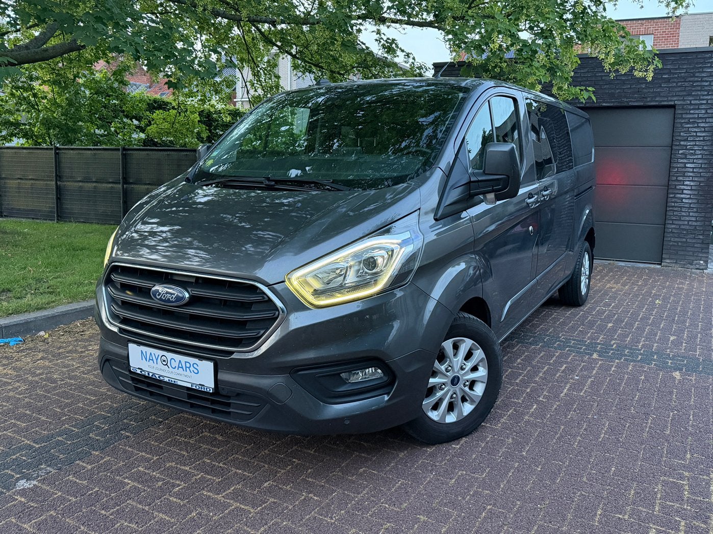 Ford Transit Custom 2.0 Lichte Vracht, Automaat, 2020, 5-zit, Stof, 1995 cc, 6 deurs, Ford