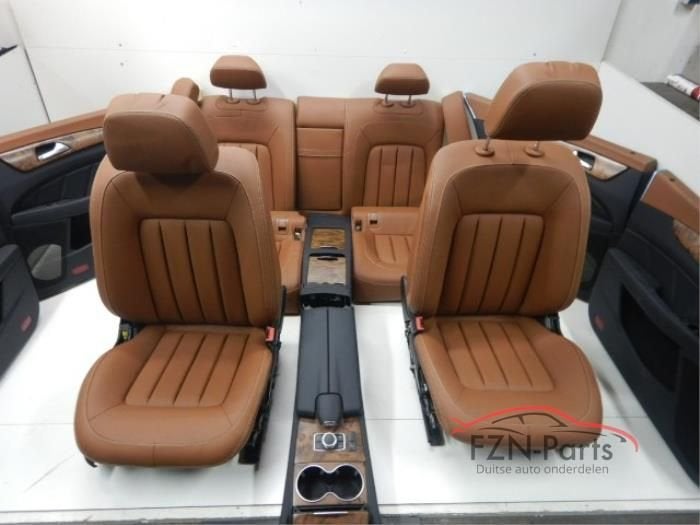 Mercedes Benz CLS W218 Interieur Leder Satelbraun Stoelen, Ophalen of Verzenden, Gebruikt