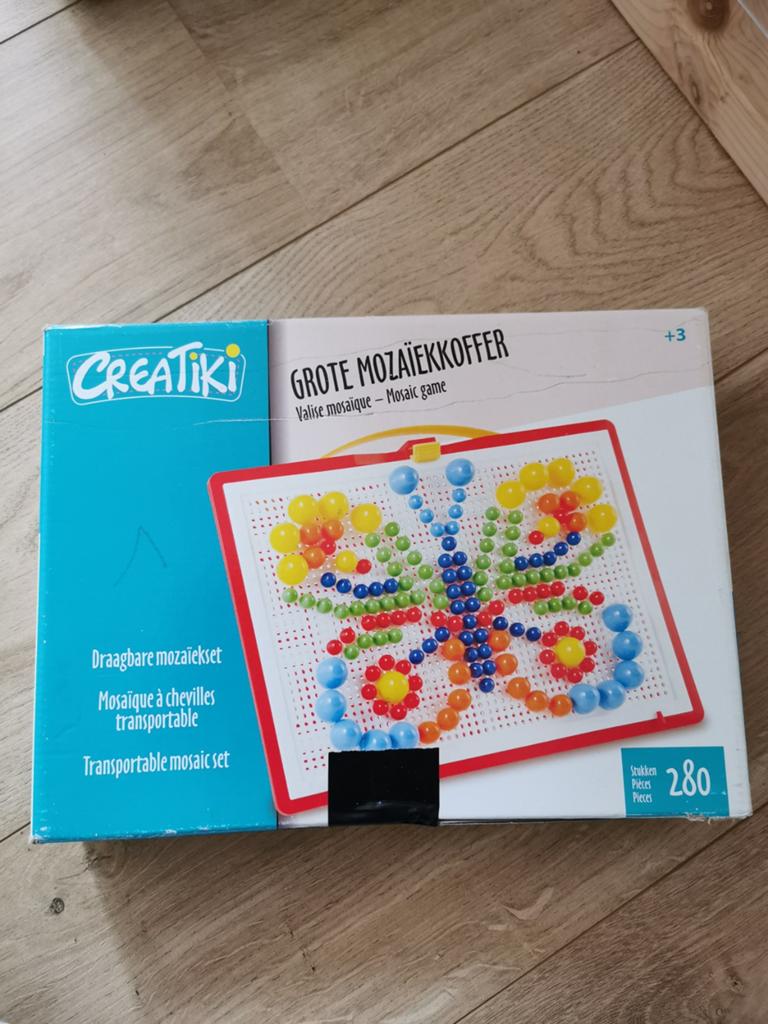 Grote Mozaïekkoffer, Ophalen