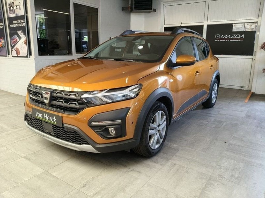 Dacia Sandero 1.0 TCe Stepway GPS + Apple Carplay + Camera, Auto's, Dacia, Monovolume, 91 pk, 67 kW, Bedrijf
