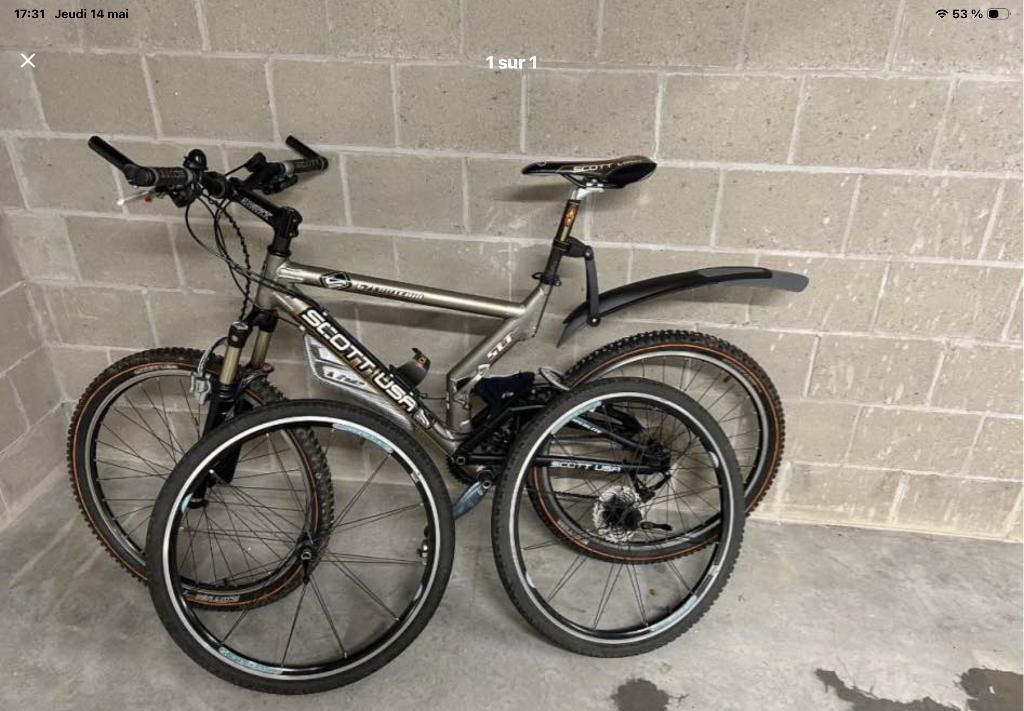 VTT SCOTT G-Zeo, Frein sur jante, Comme neuf, Enlèvement, 53 à 57 cm