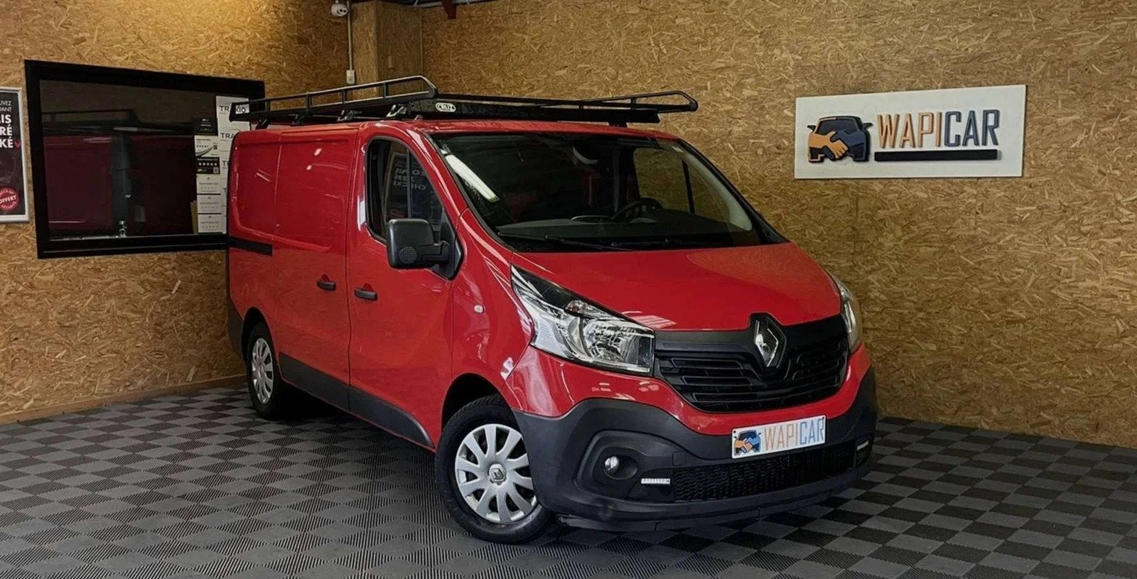 Renault Trafic 1.6d145 Utilitaire 3places eur6 * Galerie de, 1596 cc, Stof, Gebruikt, 4 cilinders