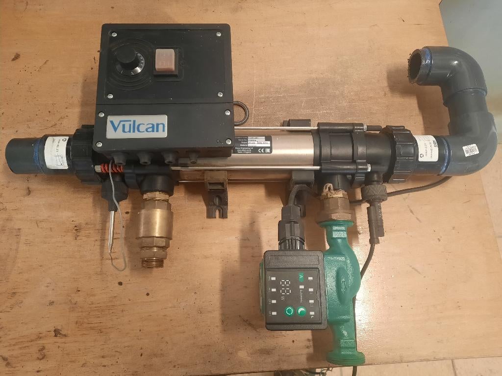 Echangeur piscine, Enlèvement, Utilisé, Chauffage