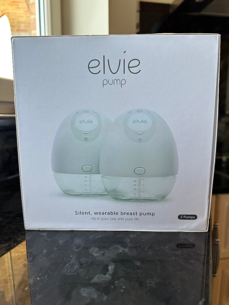 Elvie kolf dubbel handsfree, Kinderen en Baby's, Babyvoeding en Toebehoren, Gebruikt, Borstkolf, Ophalen of Verzenden, Elvie