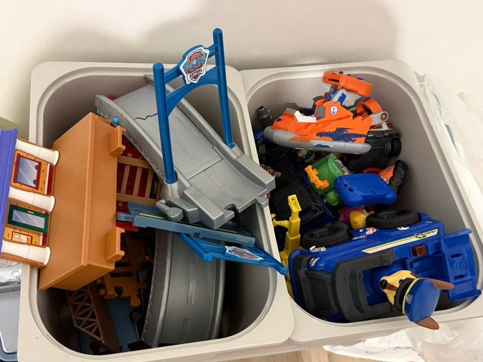 Paw Patrol voertuigen en treinsporen, Kinderen en Baby's, Ophalen, Gebruikt