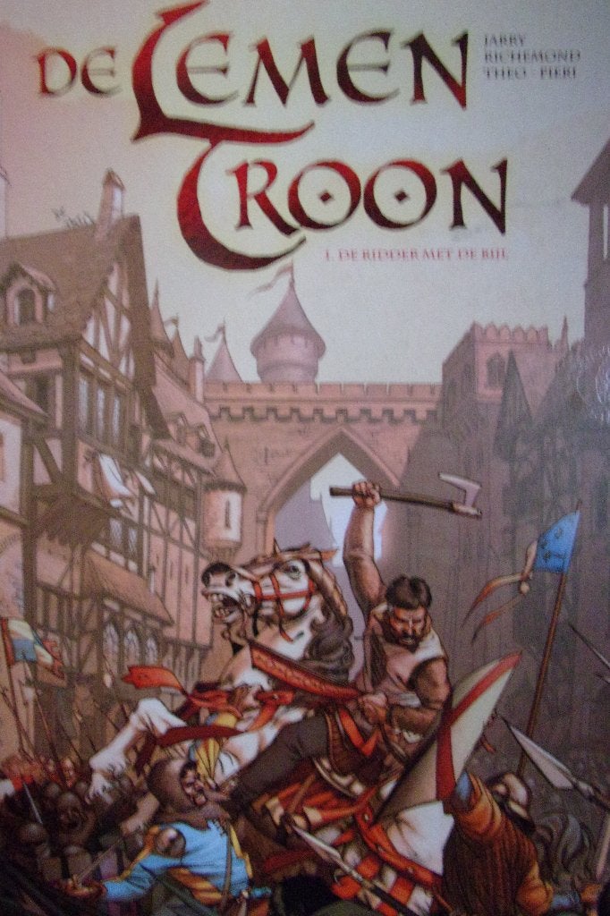 de lemen troon  :  nr  de ridder met de bijl  hardcover, Enlèvement ou Envoi
