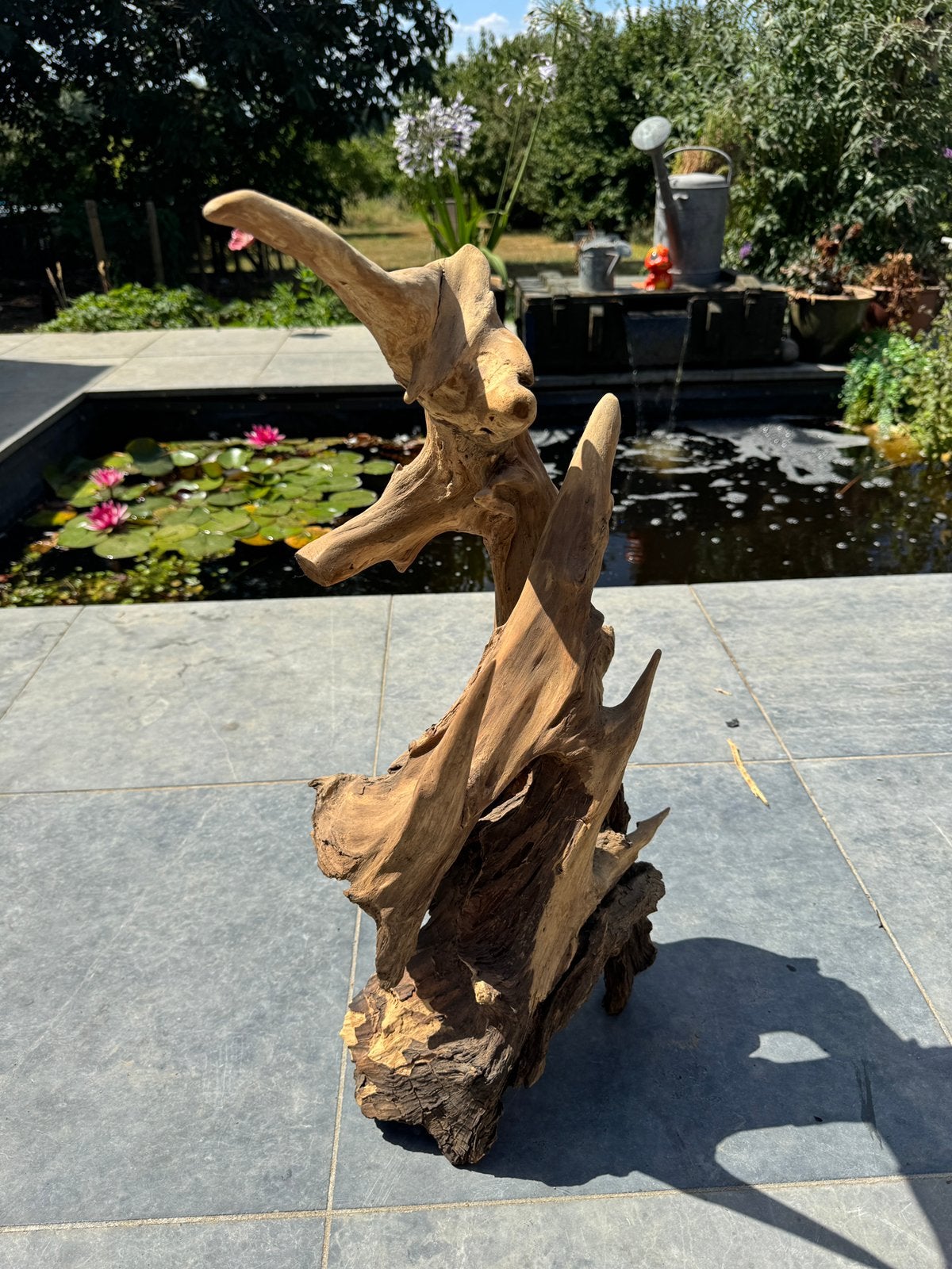 Handgemaakt hout sculptuur, Antiek en Kunst, Kunst | Beelden en Houtsnijwerken, Ophalen
