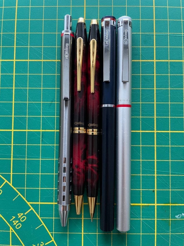 Rotring Pens Lot, Ophalen of Verzenden