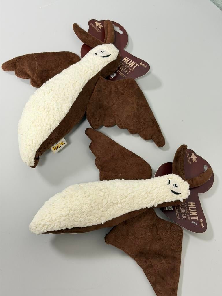 2 jouets pour chiens PetLove pour chiens Bat Squeak New, Animaux & Accessoires, Jouets pour chiens, Neuf, Peluches, Enlèvement ou Envoi