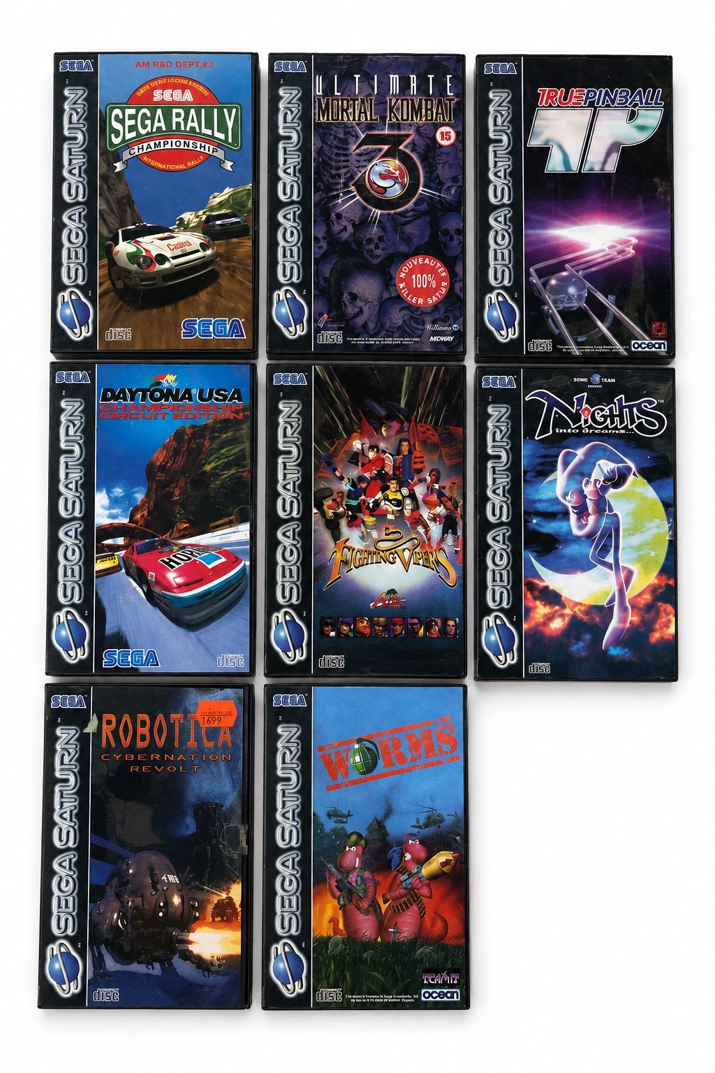 Sega Saturn spellen – Compleet met boekje – Zeer goede staat, Consoles de jeu & Jeux vidéo, Jeux | Sega, Comme neuf, Enlèvement