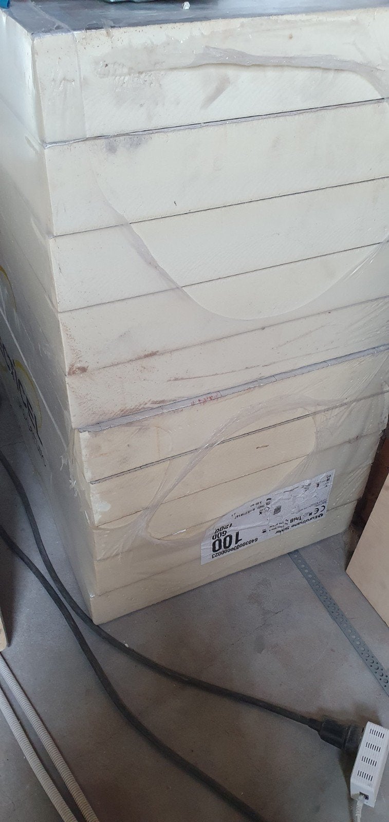 plat dak isolatie, Ophalen, Nieuw, 8 tot 12 cm, Dakisolatie