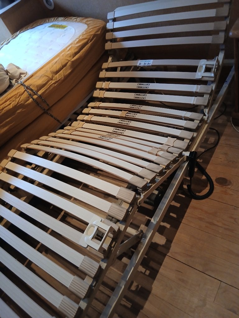 sommiers électriques, Enlèvement ou Envoi, 80 cm, Utilisé, Sommier